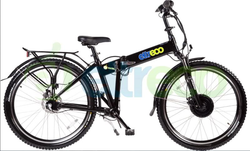 Электровелосипед eltreco patrol кардан 26 black Электровелосипед eltreco patrol кардан 26 black